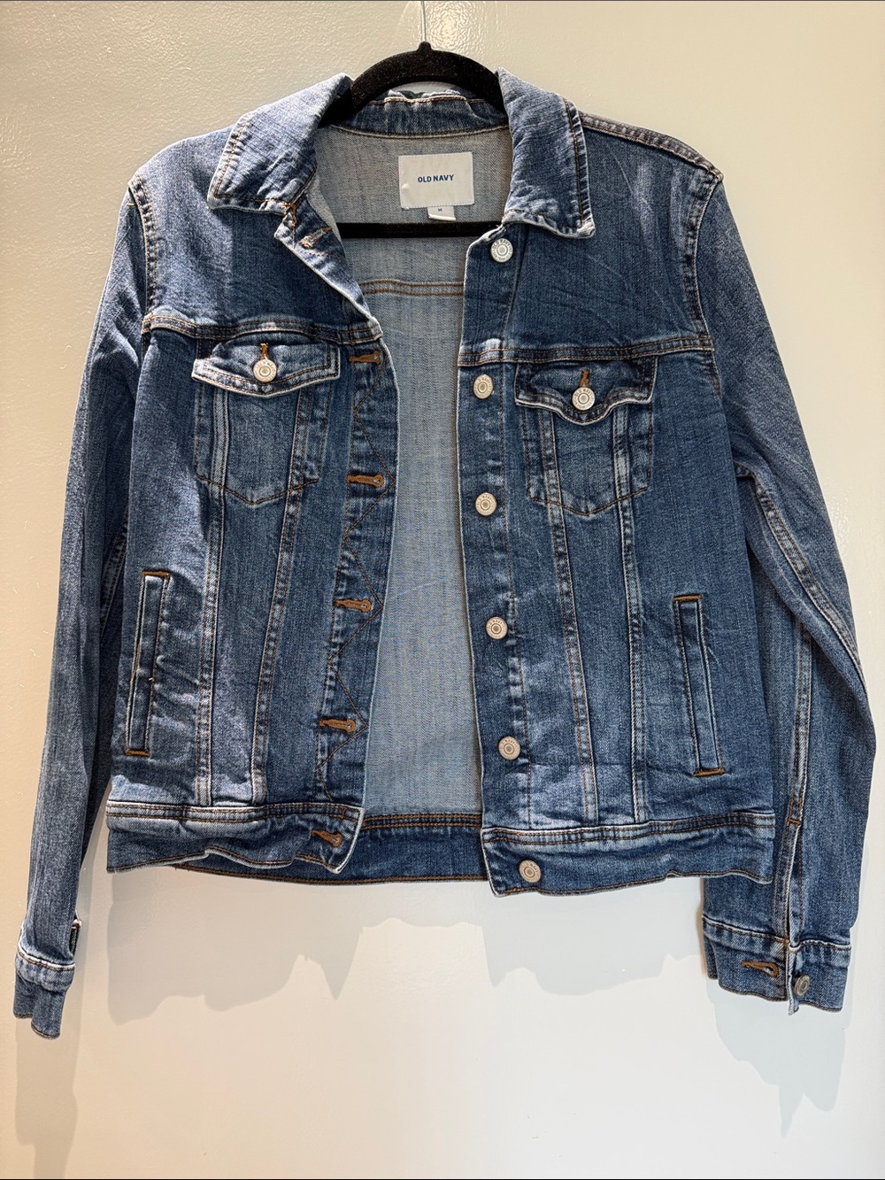 Old Navy Medium Blue Denim Jean Jacket
